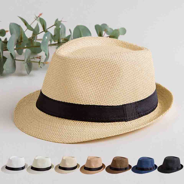 Solid Straw Hat Women's Summer