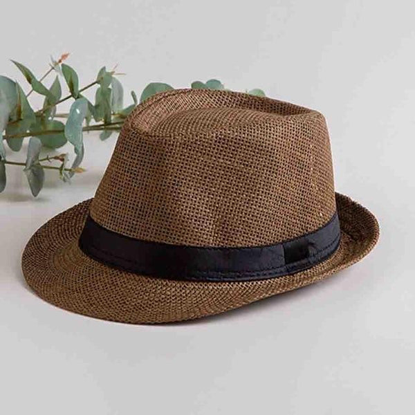 Solid Straw Hat Women's Summer