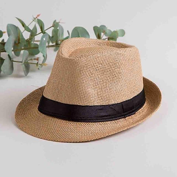 Solid Straw Hat Women's Summer