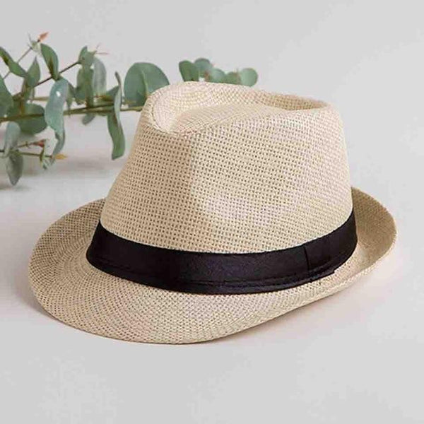 Solid Straw Hat Women's Summer