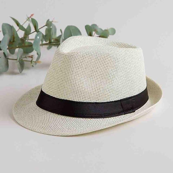 Solid Straw Hat Women's Summer