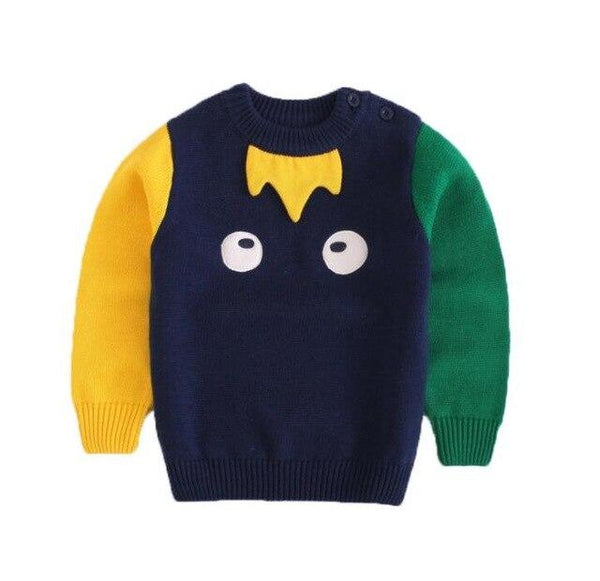 Pullover Cartoon Bear Sweater