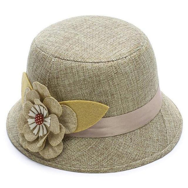 Newest  Casual Ladies Linen Hat