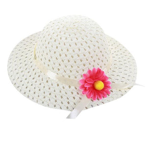 Straw Visor Sun Hat Beach Travel