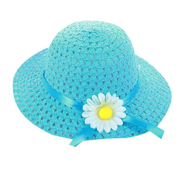 Straw Visor Sun Hat Beach Travel