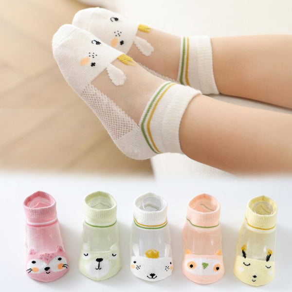 5 Pairs 3-12 Years Old Children's Socks