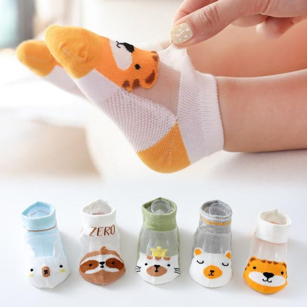 5 Pairs 3-12 Years Old Children's Socks