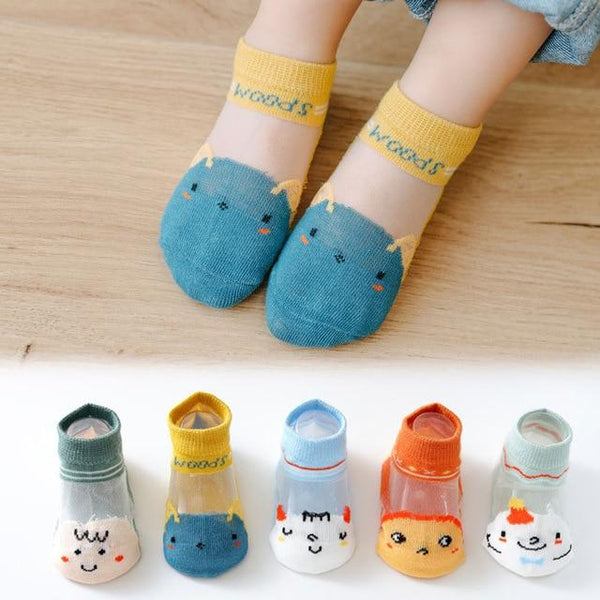 5 Pairs 3-12 Years Old Children's Socks