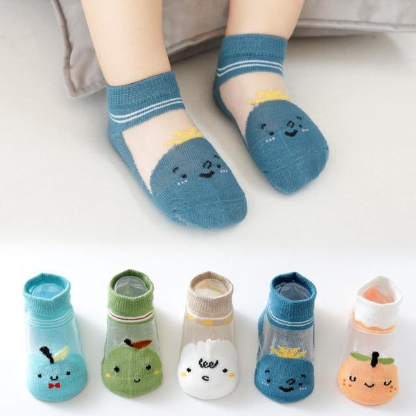 5 Pairs 3-12 Years Old Children's Socks