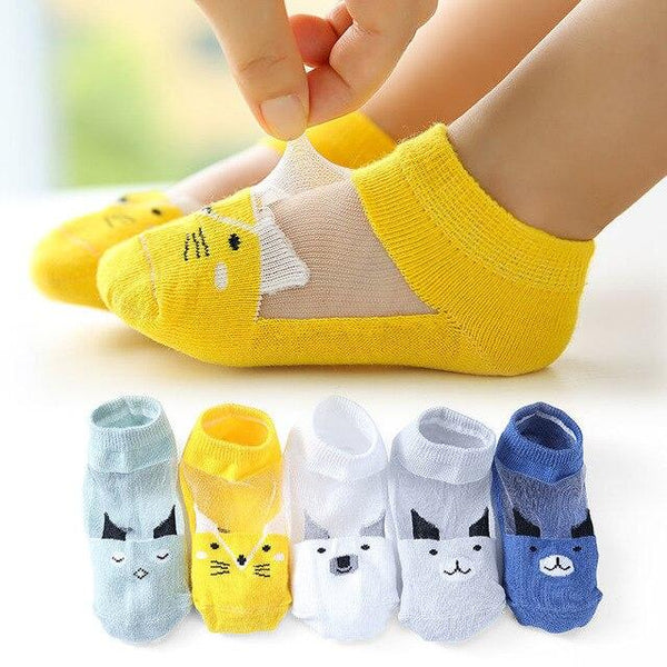 5 Pairs 3-12 Years Old Children's Socks