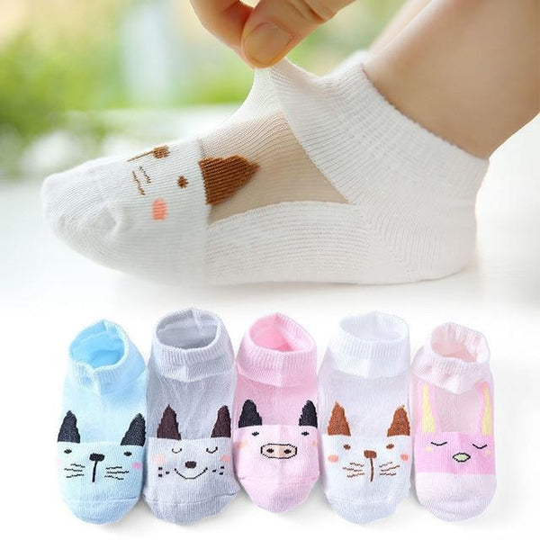 5 Pairs 3-12 Years Old Children's Socks