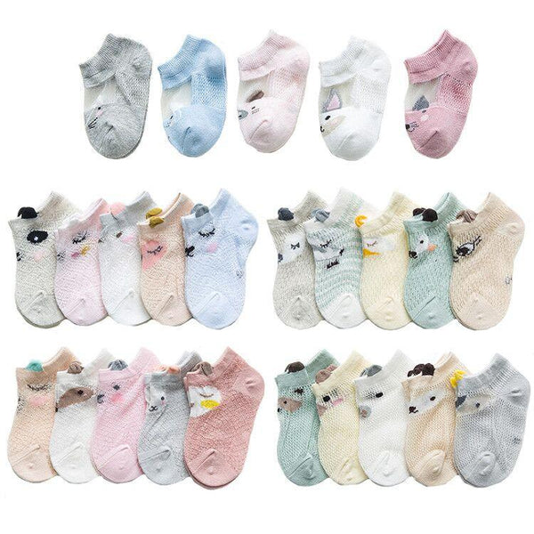 Children's Thin Sock Baby Short Socks