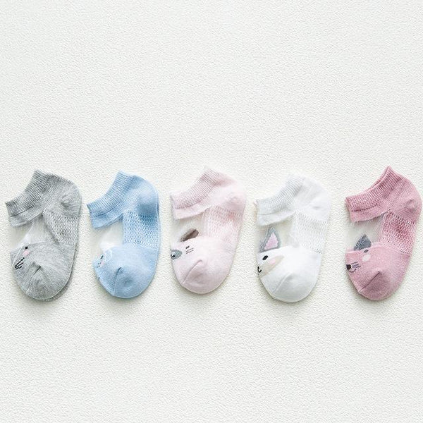 Children's Thin Sock Baby Short Socks