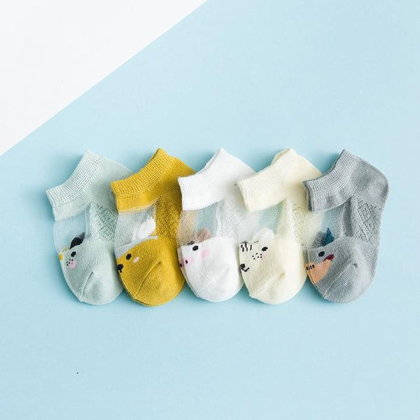 Children's Thin Sock Baby Short Socks