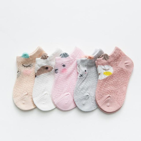 Children's Thin Sock Baby Short Socks