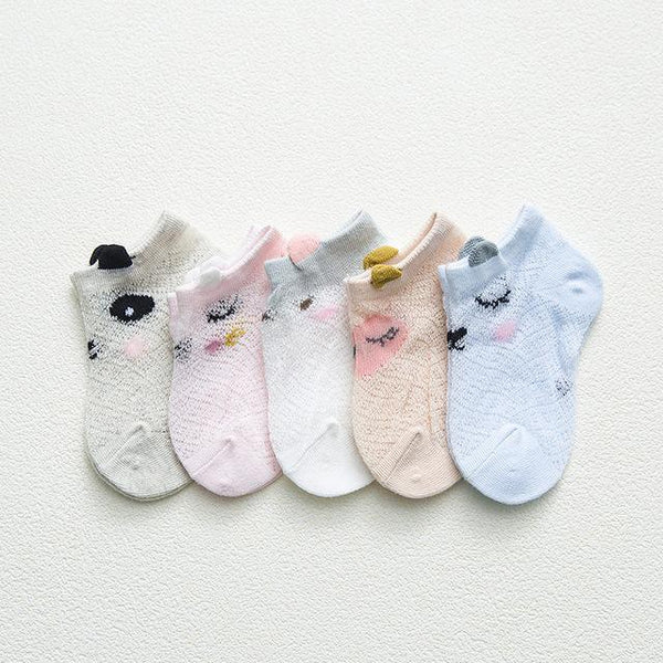 Children's Thin Sock Baby Short Socks