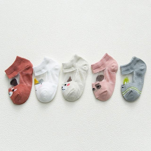 Children's Thin Sock Baby Short Socks