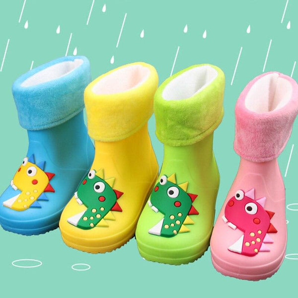 Cartoon Rubber Boots  Toddler Shoes