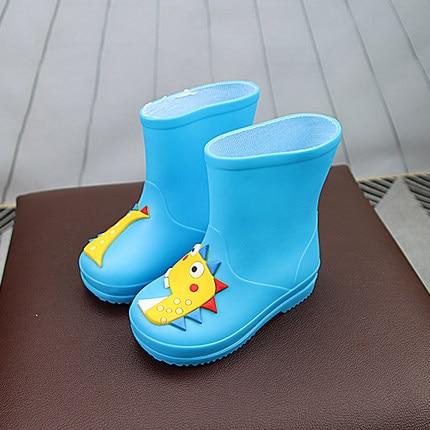 Cartoon Rubber Boots  Toddler Shoes