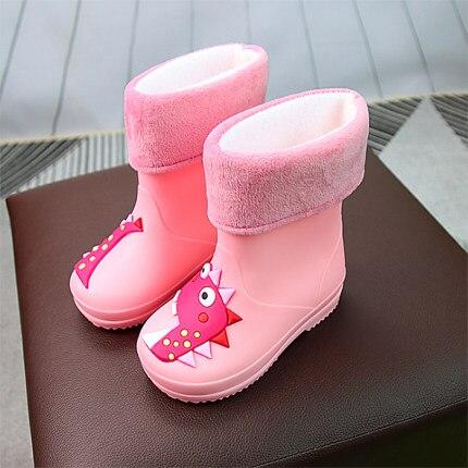 Cartoon Rubber Boots  Toddler Shoes