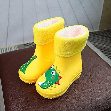 Cartoon Rubber Boots  Toddler Shoes