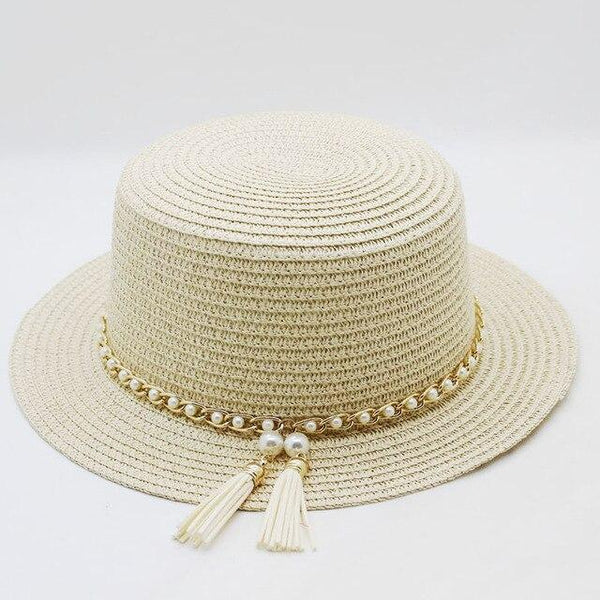 Summer Ladies Fedoras Straw Hat